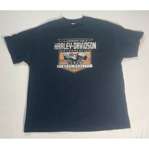 Harley Davidson Motorcyles Legendary Ride Zips Mackinac Island MI Size 2XL